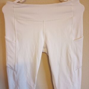 Lulu Lemon, Small, White Women's Workout Leggings